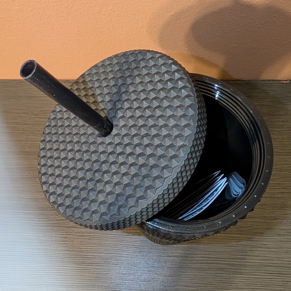 Starbucks Matte Black Textured Tumbler - Picture 3 of 3